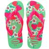 Havaianas Kids Flores Bambine e ragazze FlipFlop Green Garden 23 EU