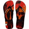 Havaianas Hype Uomo FlipFlop Black/Black/Begonia Orange 35 EU