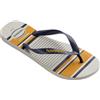 Havaianas Top Nautical Uomo FlipFlop White/Navy Blue/Mustard 37 EU