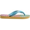 Havaianas Kids Flores Bambine e ragazze FlipFlop Caja Yellow/Blue 23 EU