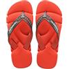 Havaianas Power 2 Uomo FlipFlop White/Begonia Orange 35 EU