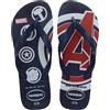 Havaianas Top Marvel Logomania Unisex - Adulto FlipFlop Navy Blue/Navy Blue/Navy Blue 35 EU