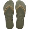 Havaianas Slim Velvet Donna FlipFlop Green 33 EU