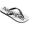 Havaianas Top Logomania (Mini Me) Unisex - Bambini e ragazzi FlipFlop Black/Black 25 EU