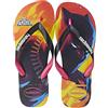Havaianas Top Marvel (Mini Me) Unisex - Bambini e ragazzi FlipFlop Black / Pink Electric 29 EU
