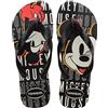 Havaianas Top Disney Unisex - Adulto FlipFlop White/Black/Black 33 EU