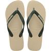 Havaianas Top Logo Pop Up Unisex - Adulto FlipFlop Sand Grey 33 EU