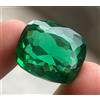 Gemma Sciolta Smeraldo Verde Naturale Taglio Cuscino 50 Cts Certificata