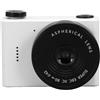 Plyisty Fotocamera Digitale, Messa a Fuoco Automatica a Doppio Obiettivo da 2 MP, Grandangolo da 120°, con Schermo da 1,54 Pollici, per Adolescenti e Studenti in Viaggio (White)