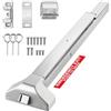 VEVOR Dispositivo con Barra di Spinta Antipanico Commerciale in Acciaio Inox da 788 mm per Porte di Emergenza, Ferramenta con Doppio Chiavistello di Bloccaggio e Adesivo, per Porte in Legno o Metallo