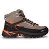 CMP CALZATURE Rigel 2.0 Mid Scarpa Da Trekking In Pelle E Tessuto Deserto Arancio - Uomo - Deserto Arancio