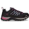 CMP CALZATURE Rigel Low Scarpa Da Trekking In Pelle Titanio - Donna - Titanio