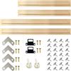 LKXHarleya Telai per Tele Fai da Te, 75x60cm Kit di cornici in Legno per Poster, Dipinti ad Olio e Decorazioni per la casa