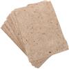 TINEASUR 20 Fogli Carta di Riso Naturale per Decoupage, 27 x 20 cm, Beige