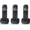 BRONDI TELEFONO CORDLESS DA CASA GALA TRIO BLACK