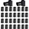 Yuaaoh 64 Pezzi 32 Paia Clip per Scaffali a Filo, Clip per Ripiani Scaffali, Fissaggio per Scaffali Clip da 1 Sostituzioni per Sistema di Scaffalature (Plastica, 25.4 mm/1pollici)