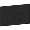 Geberit Sigma 40 - Piastra rotonda per sciacquone Sigma in acciaio inox, 8 cm (UP720) e 12 cm (UP320)