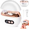 Hlayshing Tagliaunghie Elettrico,2 in 1 Tagliaunghie Elettriche per Bambini,Adulti