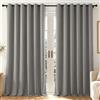 Deconovo Tende Oscuranti per Interni con Occhielli, 2 Pannelli 200x210 cm, Tende Termiche Isolanti per Camera da Letto e Soggiorno, Drappeggio Morbido ed Elegante, Grigio Tortora Chiaro