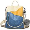BUKESIYI Donna Borsa Zaino Elegante Zainetto Borse a Tracolla Zaini Antifurto Zainetti 2024 PU Pelle IT78163 Blu