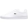 Lacoste Carnaby Set Scarpe da ginnastica per bambini, bianco, 37 EU