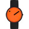 PICTO Orologio unisex analogico al quarzo 32020958, Nero , Einheitsgröße, Sportivo