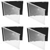 5 Pcs Custodie Plastica Cd Archiviazione Custodia Per DVD Organizzatore