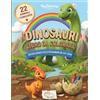 DINOSAURI LIBRO DA COLORARE Disegni Grandi e Facili per Bambini dai 4 ai 7 anni