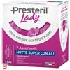 CORMAN SPA LADY PRESTERIL ASSORBENTI NOTTE SUPER ALI 7 PEZZI