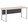 Schildmeyer Möbelpartner Denver - Scrivania, metallo, finitura rovere chiaro - grigio antracite, profondità 65 cm