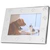 Lawrence Frames - Cornice portafoto in Metallo, Argento, 15 x 15 cm