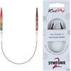KnitPro Symfonie - Ferri circolari fissi, 25 cm, 4 mm