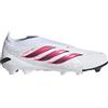 Adidas Predator League Laceless FG , Bianco
