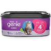 Litter Genie Sacchetti di Ricarica | Confezione da 1 Jumbo | Fino a 4 Mesi di Fornitura in 1 Cartuccia | Sacchetti per lettiera per Gatti Ultimate Odor Control