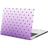FFBOFFC Custodia per MacBook Neo da 13 pollici, Pois viola | Modello 2026 (A3404) con chip A18 Pro, Plastica Rigida Protettiva Caso Case Rigida Antigraffio, Ideale per Ufficio, Viaggi