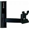 Bravo LCD 2 BK - Supporto da parete per schermo LCD 10-30, colore: Nero