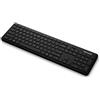Microsoft — Tastiera Bluetooth per PC e laptop compatibile con Windows, Mac, Chrome OS (tastiera numerica elegante e moderna, tasti Office365 ed Emoji) - nera (QSZ-00005) - AZERTY