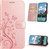 XINQCASE Cover per Samsung Galaxy Note 20 Ultra 5G, Custodia a Portafoglio in Pelle PU [Slot per Schede], Cover a Libro Flip Caso Custodia per Samsung Note 20 Ultra 5G, Oro Rosa