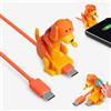 Generic Caricatore per telefono con cane che humping, caricatore per telefono divertente per cani, Humping/Anxiety DogCharger USB C, caricabatterie portatile per smartphone con cavo USB per cani randagi