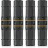 iwillink Cat7 IP68 impermeabile RJ45 connettore LAN accoppiatore 4 pezzi | Connettore per cavo di rete Ethernet, connettore cavo di rete per esterni, presa di rete schermata per LAN/cavo di posa