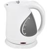 Corby Bollitore da 1 l (Lancaster / KTL0004) in bianco con motivo strutturato, spina UE