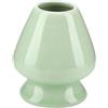Nikou Ceramica per Bambù Matcha Chasen Supporto, 1 Pezzo Supporto per Frusta Matcha Supporto in Ceramica per Matcha Chasen in Bambù per Accessori per Set Da Tè(Verde)