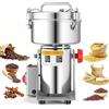 Thalyrnn Macinino per cereali 2000 g, Oscillare, 3600 W & 32000 RPM - elettrico per spezie con timer 5 min e setaccio. Per erbe, noci, caffè - Acciaio inossidabile, uso domestico e commerciale