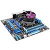 Cooler Master X Dream i117 Sistema di Raffreddamento ad Aria della CPU - Design a Croce Basso Profilo 60,4mm, Ventola 95mm (19 dBA, 1800 RPM), Installazione Clip Push-Pin - Compatibile Intel LGA 1200