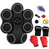 YNAADYH Music Boxing Machine, macchina da boxe con musica e 2 paia di guanti da boxe