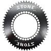 DUANSIYU Corone per Bicicletta Corona 130BCD Bici Pieghevole da Strada Ovale 40 42 48 50 52 55 56 58 Ruota Catena 60T(50,Aero Black)