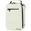 Chosertory Custodia Scarpe Golf Borsa Porta Calzature Contenitore Organizer Trasporto in Pelle con Fodera Separatrice E Taschino Rapido Adatta per Viaggio Auto Armadietto Casa, Array, Bianco