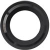 JIASHUNHE Distanziali Bici Manubrio Cono for Bici Cuffia Distanziatore Base Forcella conica Sedile di conversione in Lega Alluminio da 1,5 Pollici a 28,6 mm Rondella Parti Biciclette(Balck)