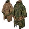 Helikon-Tex Swagman Roll - Mitchell Camo Leaf/Mitchell Camo Clouds Poncho Militare Multiuso, Coperta Woobie, Sacco a pelo e Giacca di Emergenza