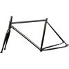 AYBDSJNWSF Telaio e forcella a scatto fisso in alluminio 700C, dimensioni 46/52/56CM, parti for bici Fixie da pista a velocità singola